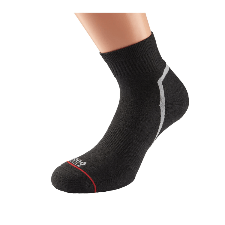 Running Sock - Men's 1000 Mile Activ Socklet Black