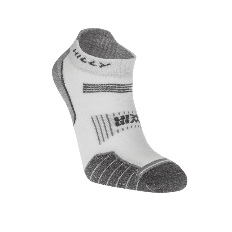 Running Sock - Men's Hilly Twin Skin Socklet White