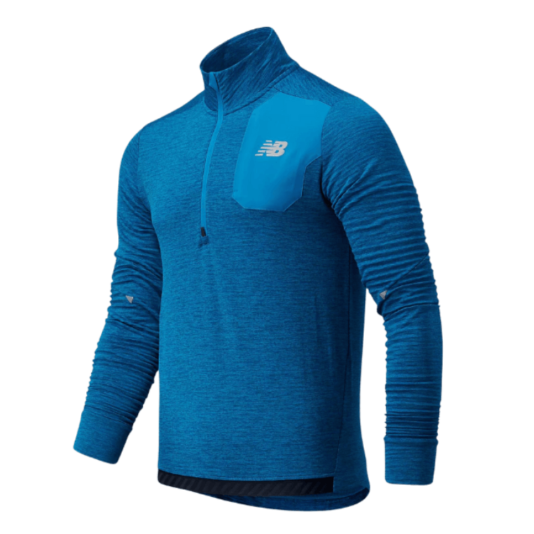 New balance half zip mens sales