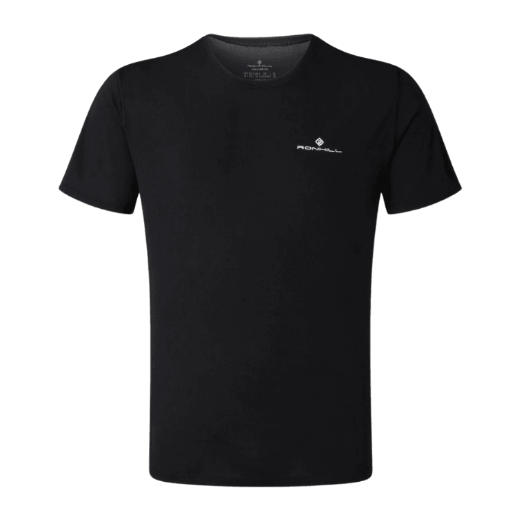 Running T-Shirt - Men's RonHill Core T-Shirt Black