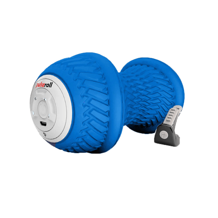 Running Tech and Recovery - Pulseroll Vibrating Peanut Ball Blue