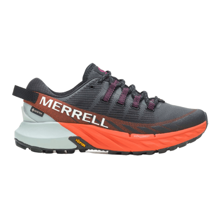 Cheap Womens Red Merrell Agility Peak 4 Sneaker