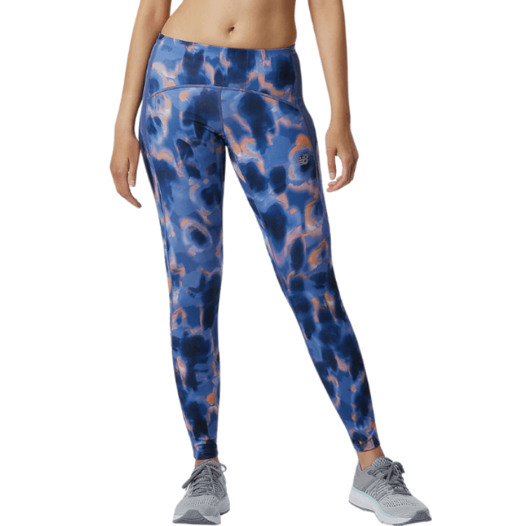 Running Tights - Women's New Balance Print Impact Tight Night Sky