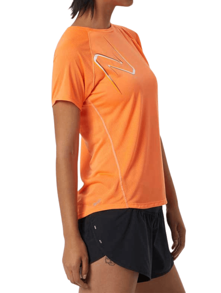 Women's New Balance Printed Impact Short Sleeve - RunPod