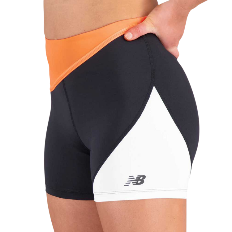 Women s New Balance Shape Shield Fitted 4 Inch Short RunPod