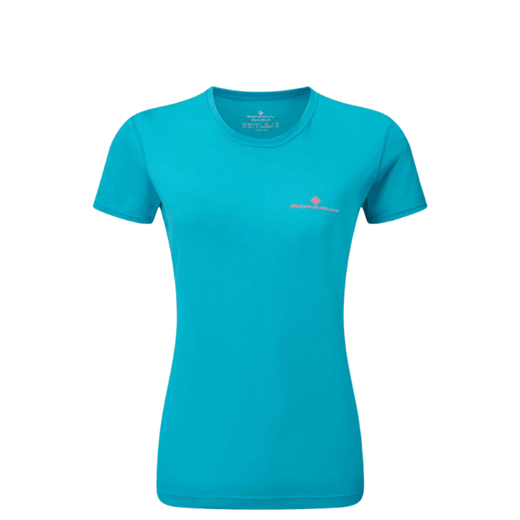 Running T-Shirt - Women's RonHill Core T-Shirt Azure Blue