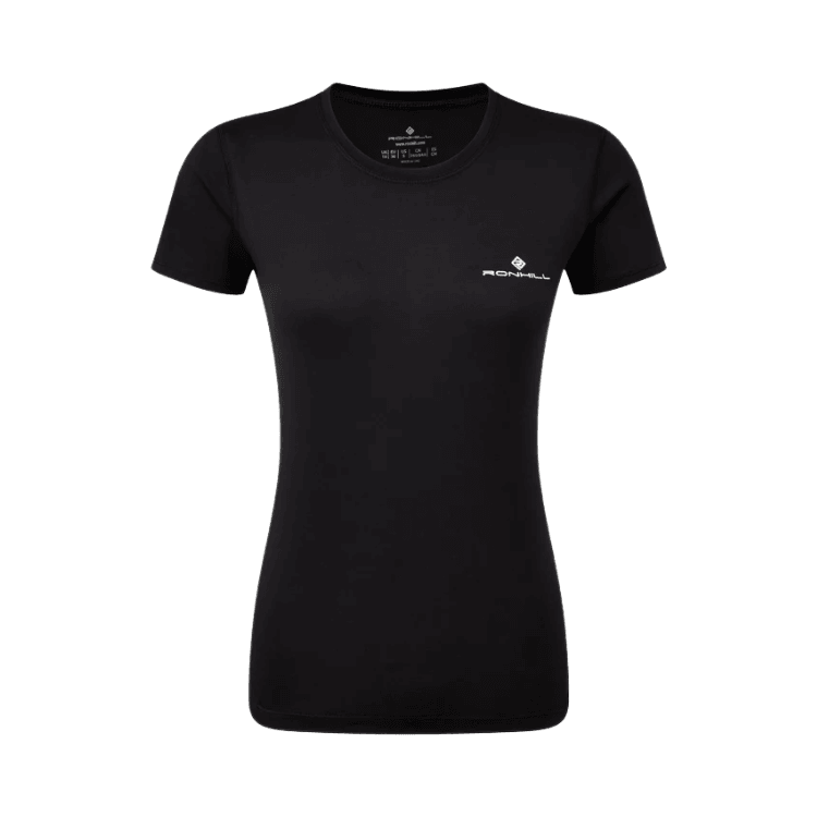 Running T-Shirt - Women's RonHill Core T-Shirt Black