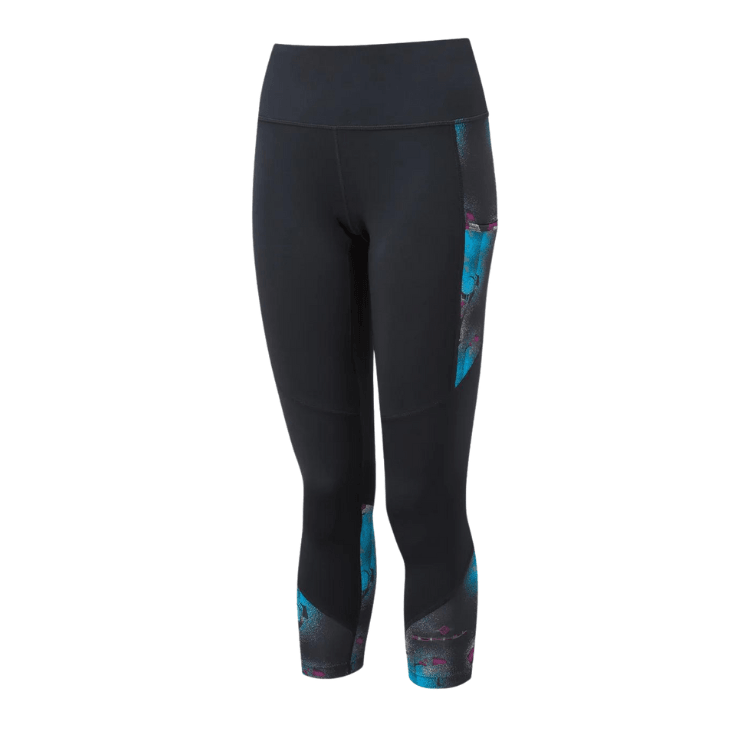 Running Tights - Women's RonHill Life Satori Crop Tight Black