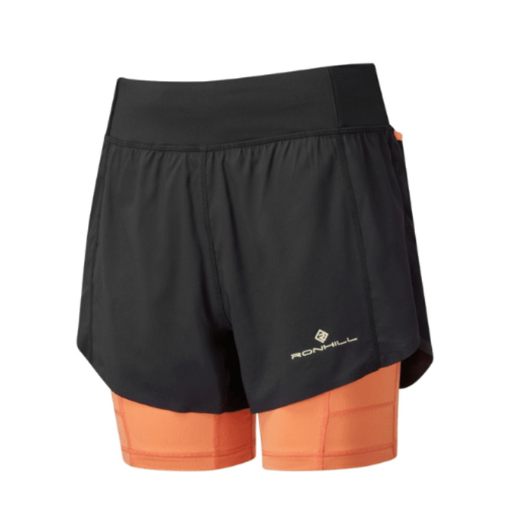 Running Shorts - Women's RonHill Tech Ultra Twin Short Orange