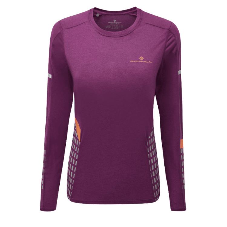 Running Long Sleeve Shirt - Women's Tech Afterhours Long Sleeve T-Shirt Purple