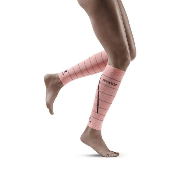 Women’s CEP Reflective Compression Calf Sleeves - RunPod